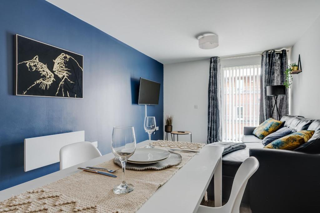 City Living Penthouse Apartment With Parking Manchester Kültér fotó